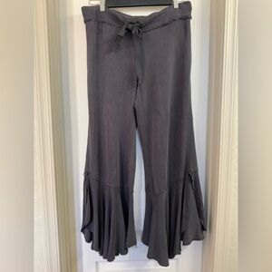 Free People Movement Gray Flow Pants Size L